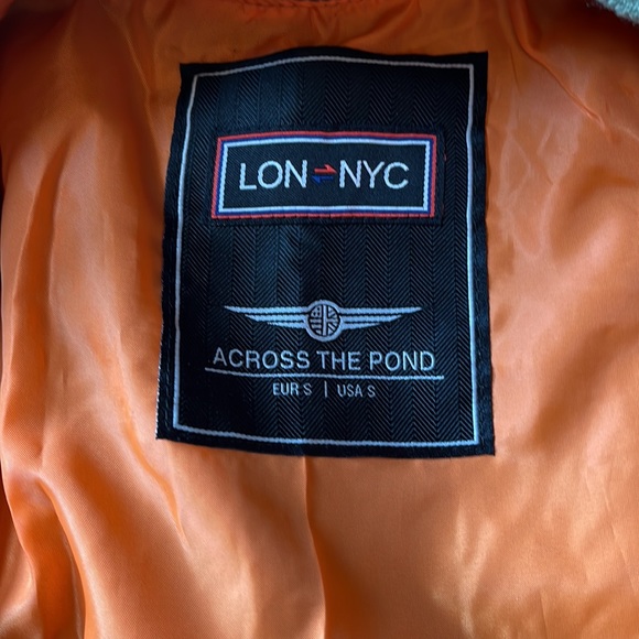 Lon NYC Bomber Jacket Small - Picture 2 of 4